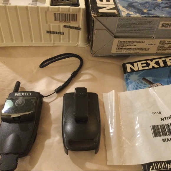 Motorola i1000plus NEXTEL phone In ORIGINAL PACKAGE - Picture 5 of 11